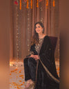 Evas Pakistani Ready to wear Velvet Suit -21