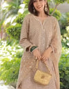 Evas Pakistani Designer party wear look top plazzo -250