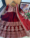 Evas Pakistani Ready to wear Anarkali Gown -01090
