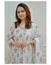 Printed Kurta and Pant set with Dupatta