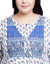 Women's Rayon Floral Printed Anarkali Kurta Dress