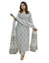 Printed Kurta and Pant set with Dupatta